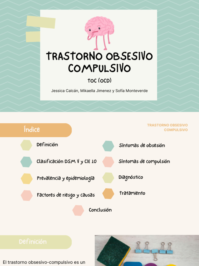 Trastorno Obsesivo Compulsivo | PDF | Desorden obsesivo compulsivo ...