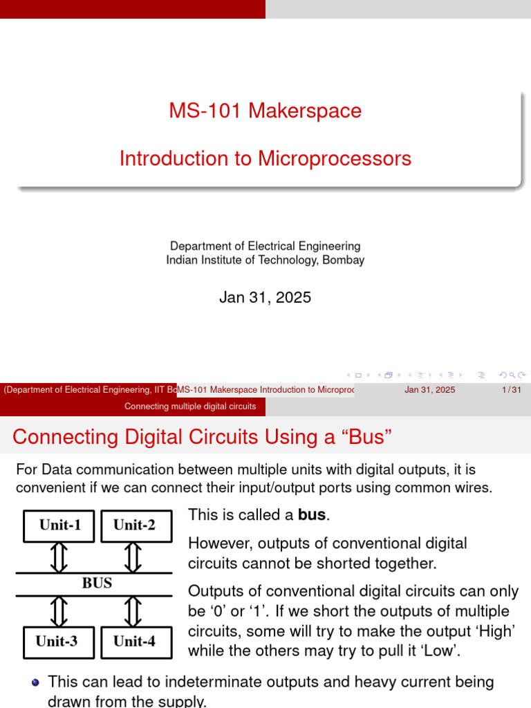 2024 25 SPR Intro Tomicroprocessors - Ver Jan20 | PDF | Central ...
