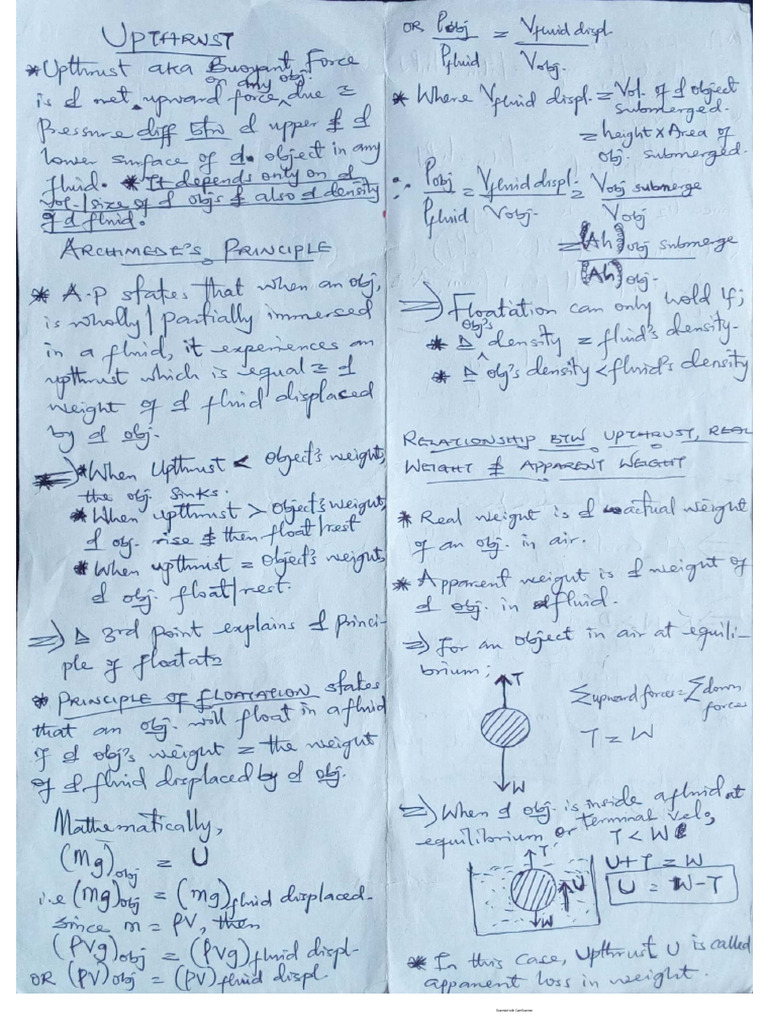 Note Density and Pressure.22 | PDF