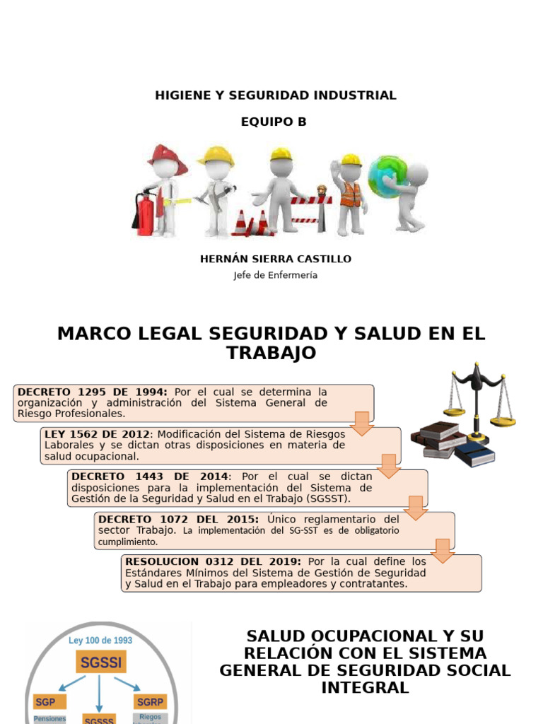 Higiene y Seguridad Industrial en el Trabajo | PDF | Seguridad y salud ...