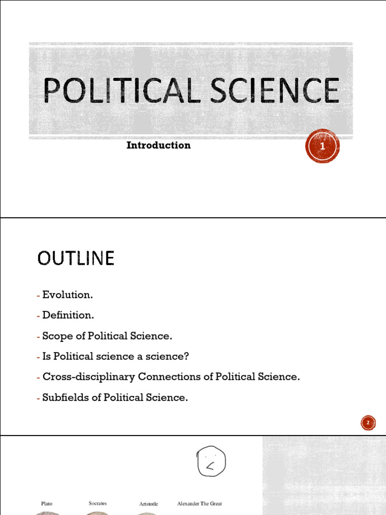 Overview of Political Science Evolution | PDF | Science | Political Science
