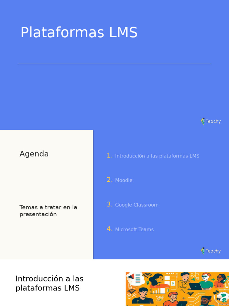 Slide - Plataformas LMS | PDF | Moodle | Aprendizaje