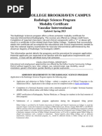 Fresno City College Radiologic Tech Program | PDF | Radiology | Medical ...