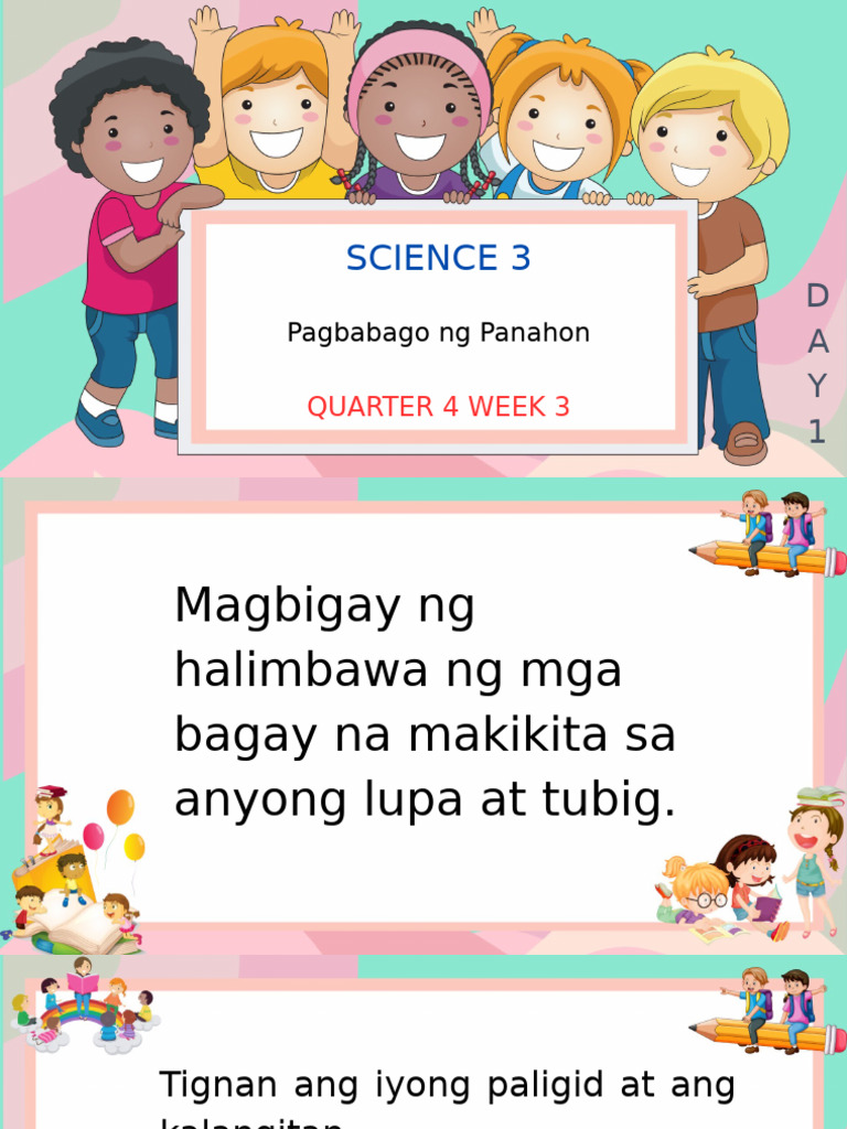 Science Week 3 | PDF