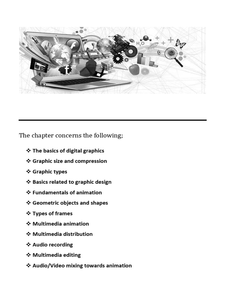 Multimedia Basics: Graphics & Animation | PDF | Pixel | Computer Graphics