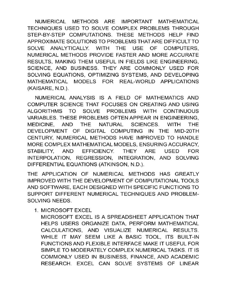 Numsol | PDF