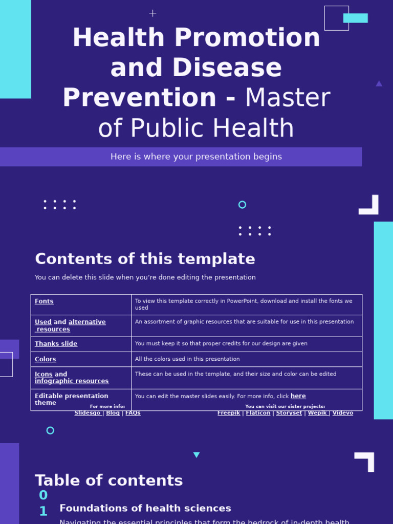 Health Promotion & Disease Prevention Guide | PDF | Planets | Solar System