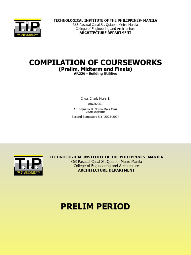 Architecture Course Project Overview | PDF