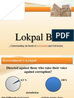 Comparison Pf Drefts of Lokpal Bill