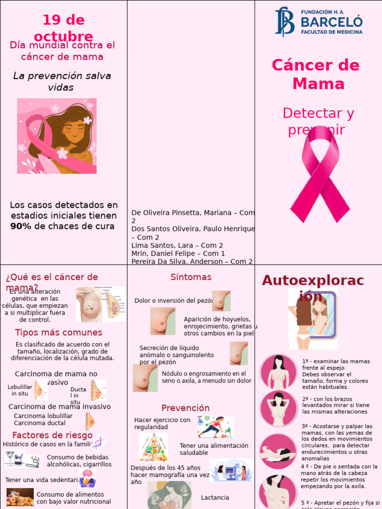 Prevención del Cáncer de Mama 2025 | PDF | Cáncer de mama | Pecho