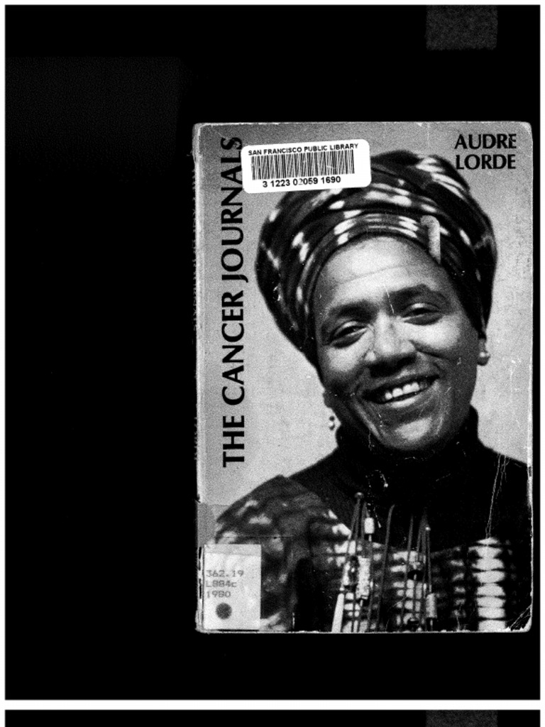 Audre Lorde The Cancer Journals PDF