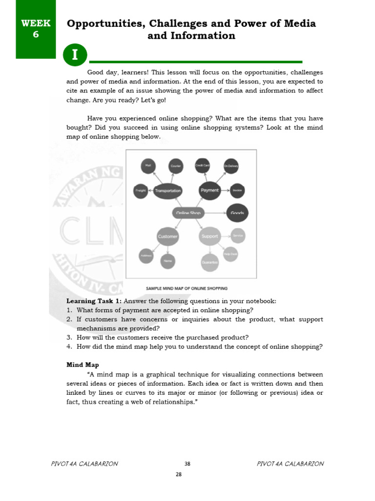 Wk8-Opportunities, Challenges and Power of Media | PDF | Online ...