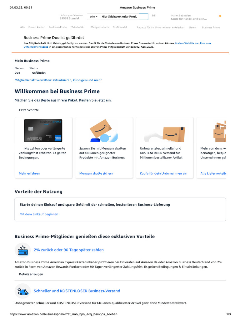 Amazon Buisness | PDF