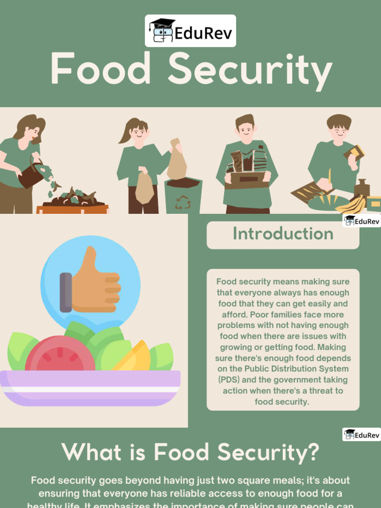 Food Security Challenges in India | PDF | Food Security | Hunger