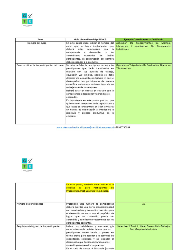 Guía para Obtener Código SENCE | PDF | Aprendizaje | Rodamiento (Mecánico)