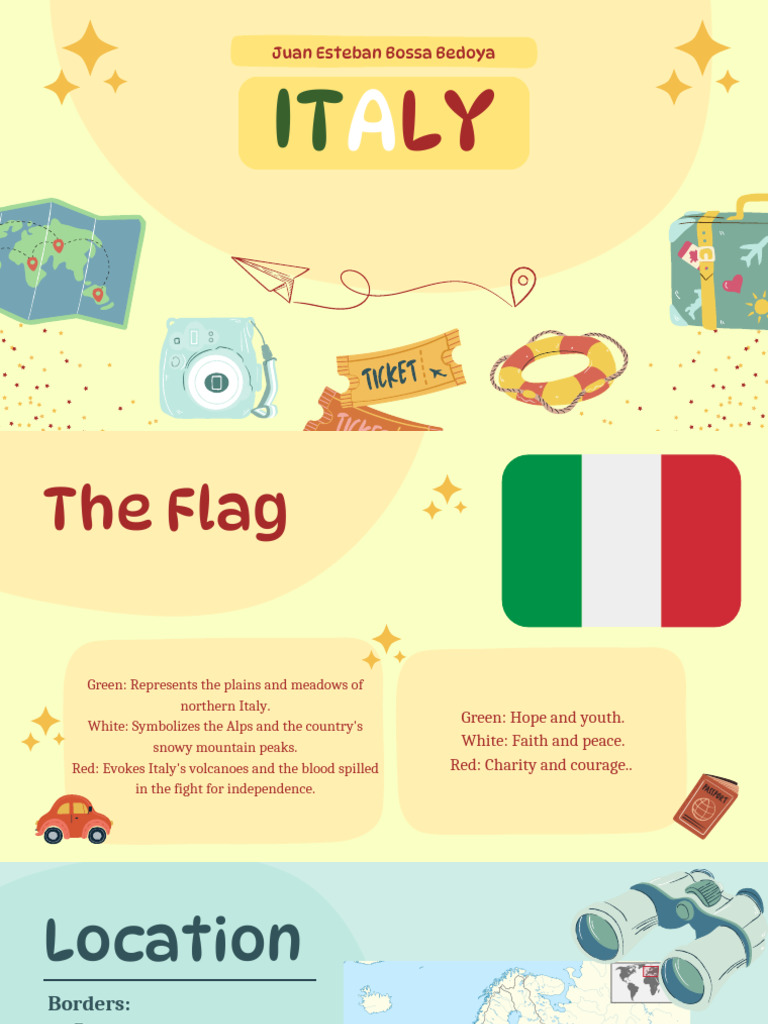 Italy: Culture, Cuisine, and Attractions | PDF