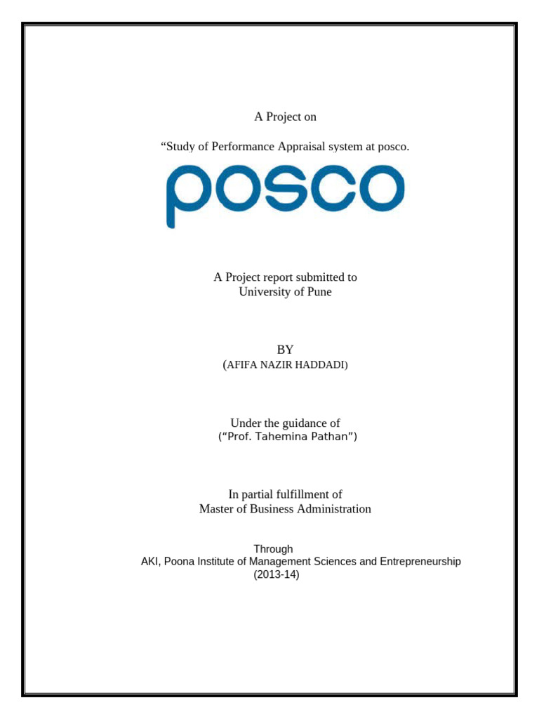 Performance Appraisal System | PDF | Performance Appraisal | Business