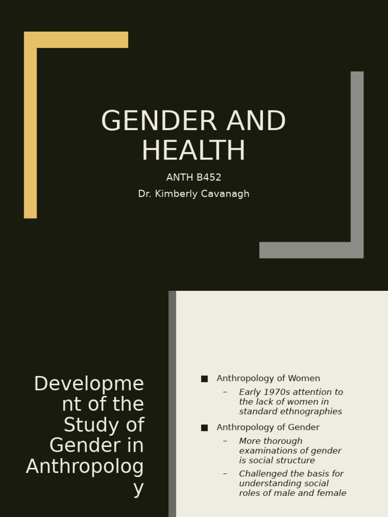 Gender Roles and Health Impacts | PDF | Gender | Gender Studies