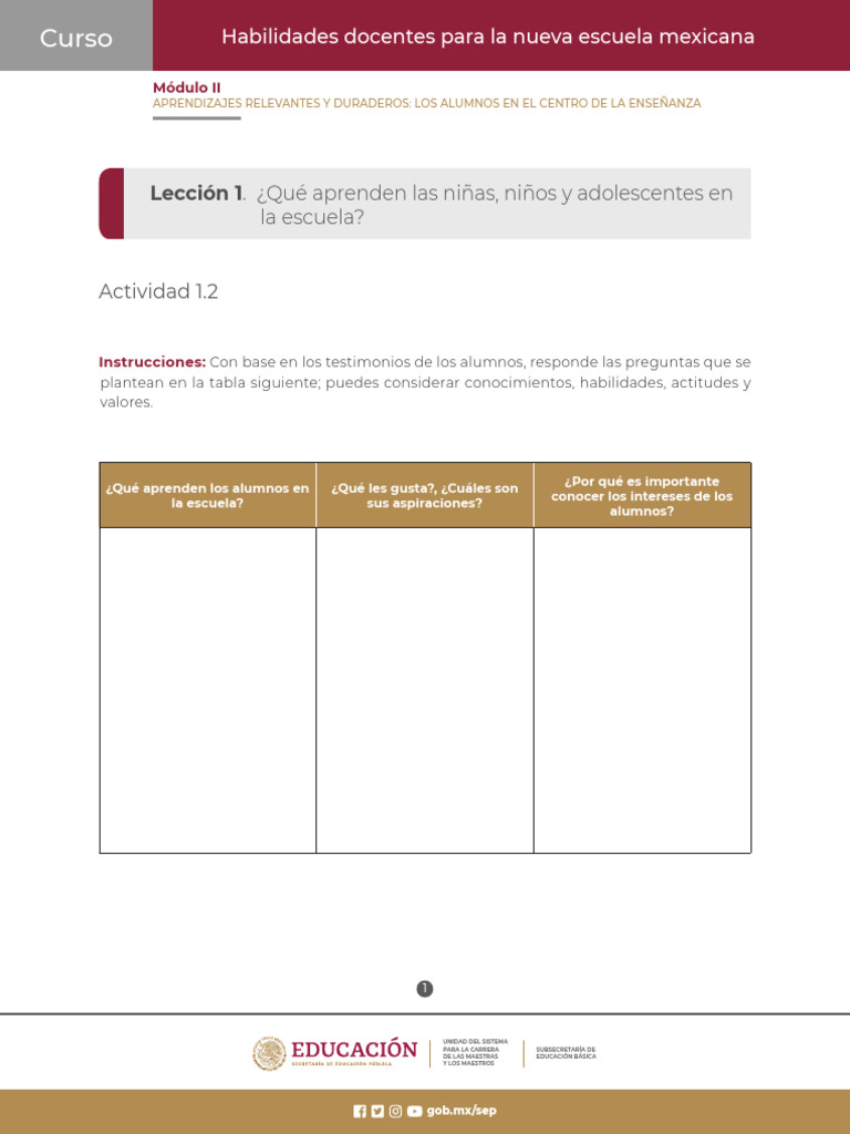 Aprendizajes Clave en la Educación Básica | PDF