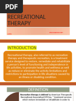 Recreation and Leisure Assessment Guide | PDF | Occupational Therapy ...
