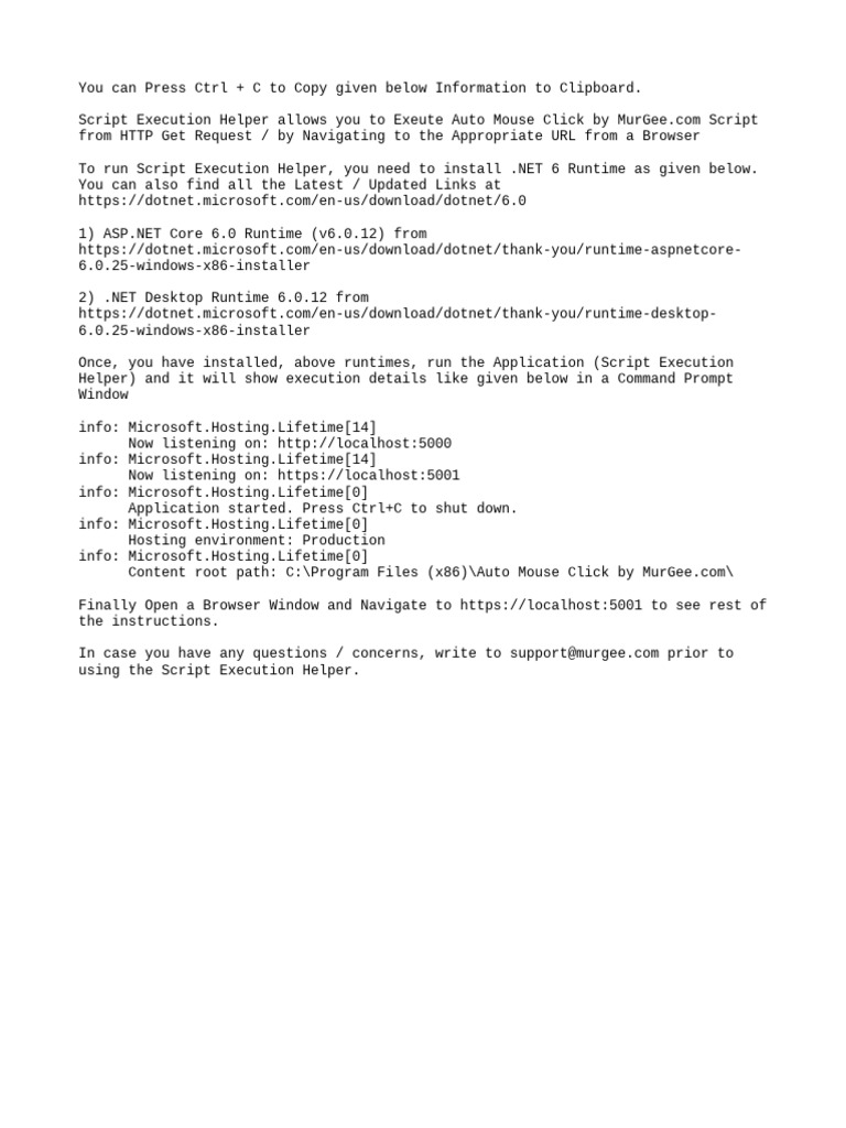 Script Execution Guide for Developers | PDF