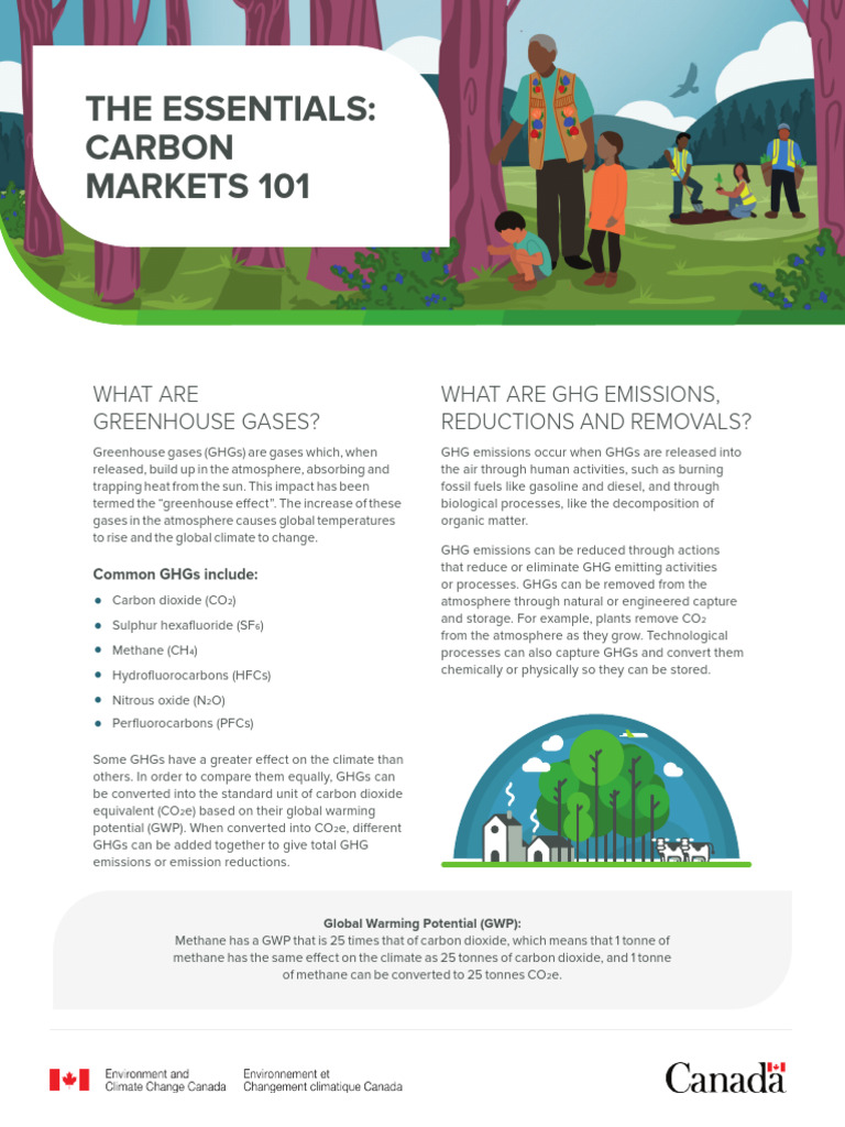 Understanding Carbon Markets and GHGs | PDF | Greenhouse Gas | Atmosphere