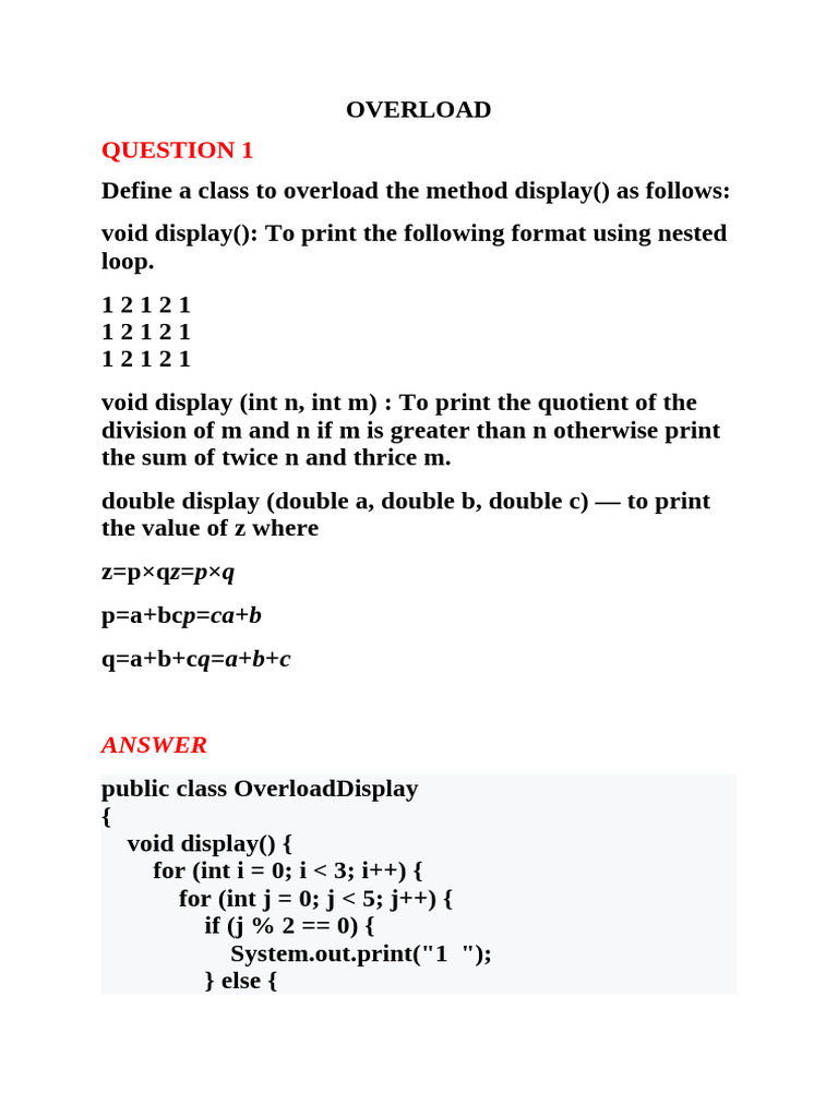 OVERLOAD | PDF | Computer Programming | Software Engineering