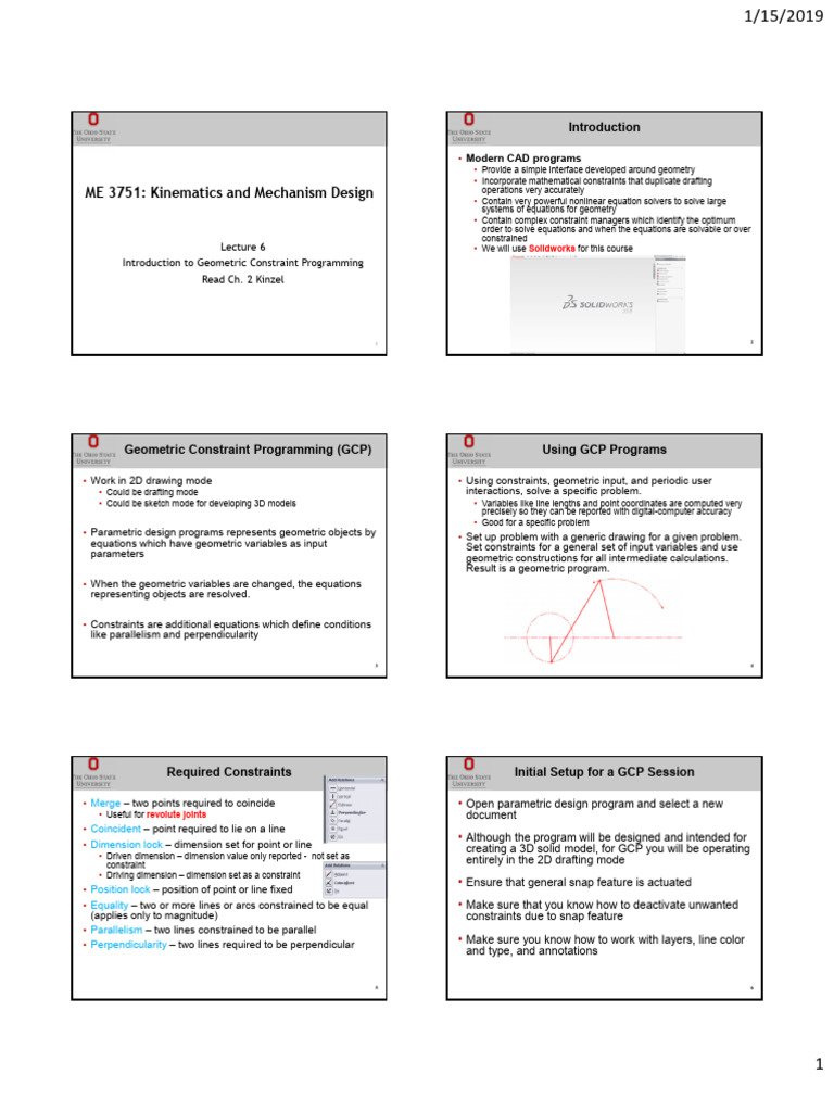 Lecture+6+Introduction+to+GCP+-+printable | PDF | Equations | Geometry