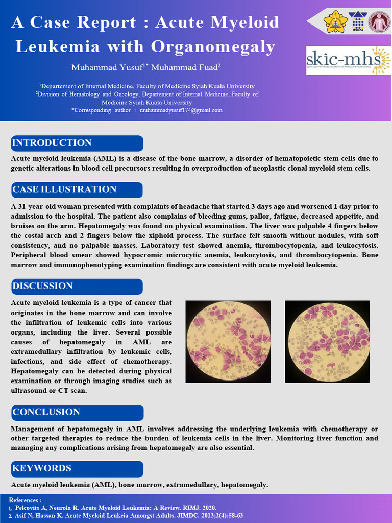 Acute Myeloid Leukemia Case Study