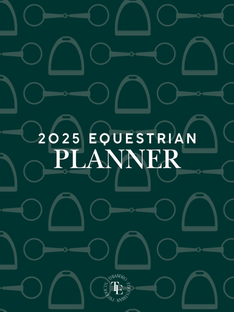2025 Equestrian Journal Guide | PDF | Equestrianism | Expense