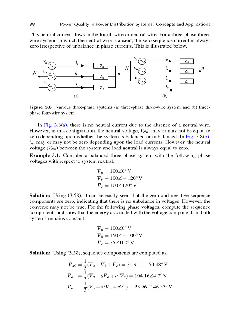 Three-Phase Power Systems Analysis | PDF | Ac Power | Electrical Impedance