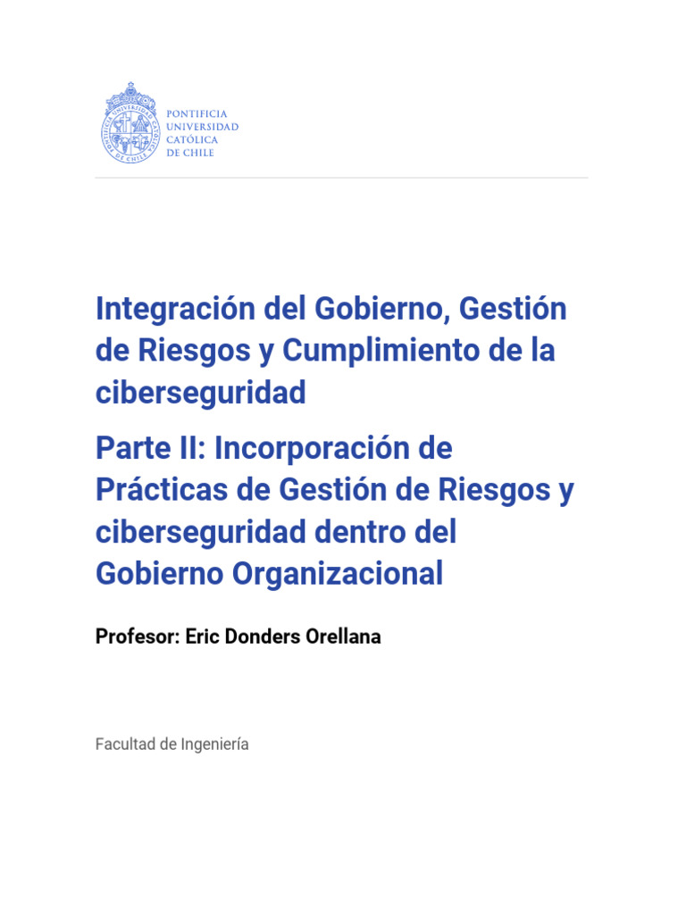 Gestión de Riesgos en Ciberseguridad C2 | PDF | La seguridad ...
