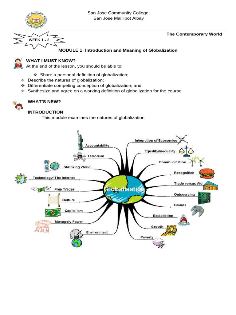 Understanding Globalization: Key Concepts | PDF | Globalization | Exports