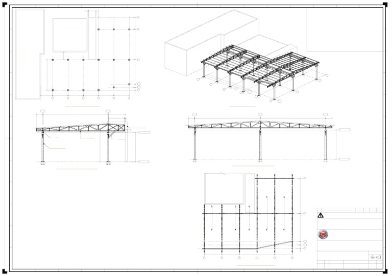 Tekla Structures Erection Drawing Details | PDF | Civil Engineering
