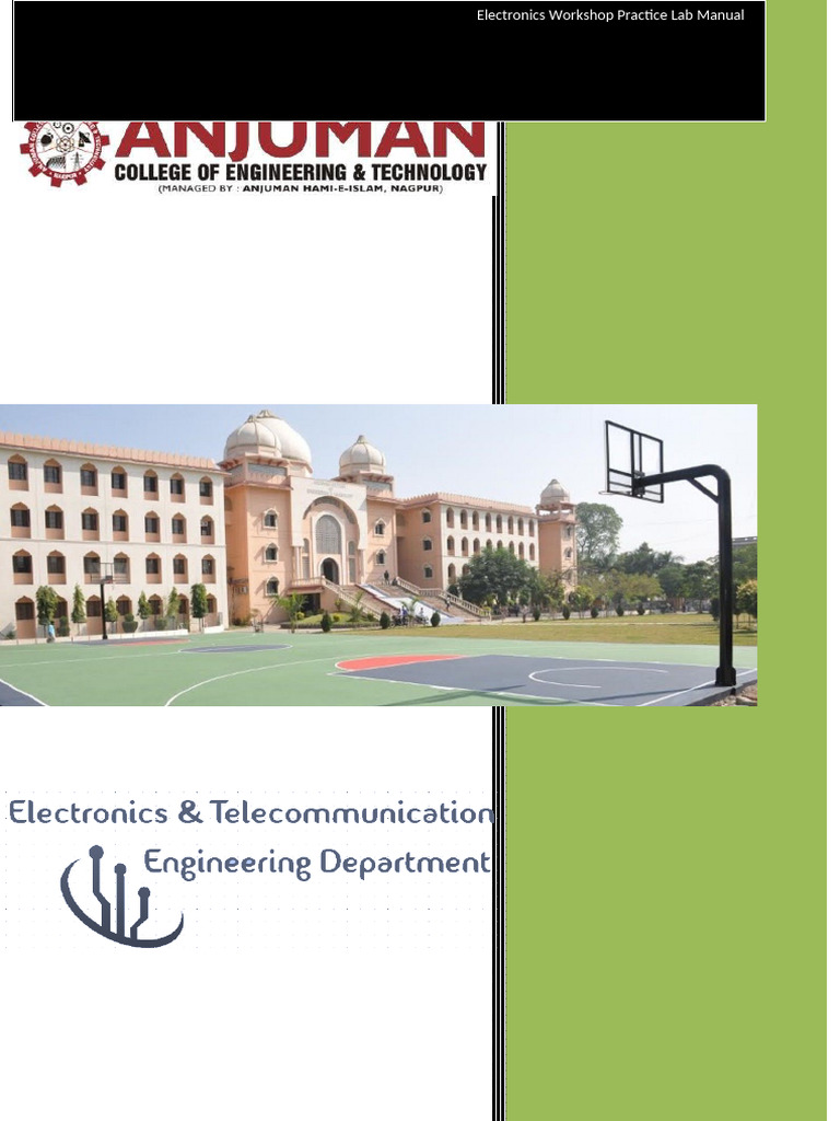 Electronics Workshop Practice Manual | PDF | Inductor | Rectifier