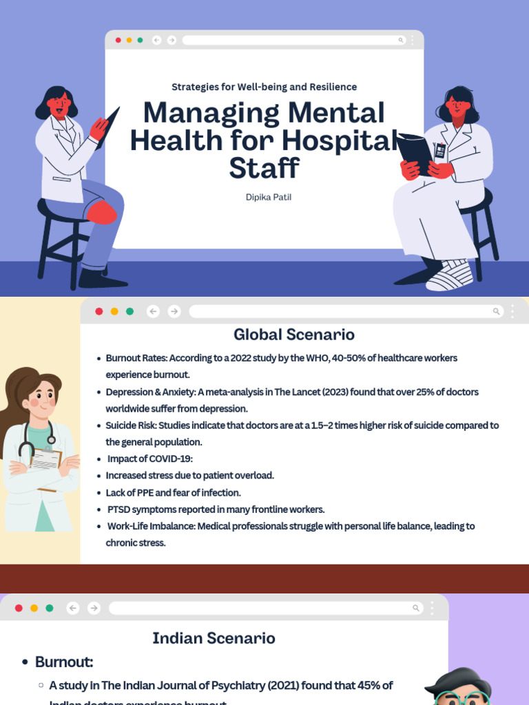 Mental Health Strategies for Hospital Staff | PDF | Mental Health ...