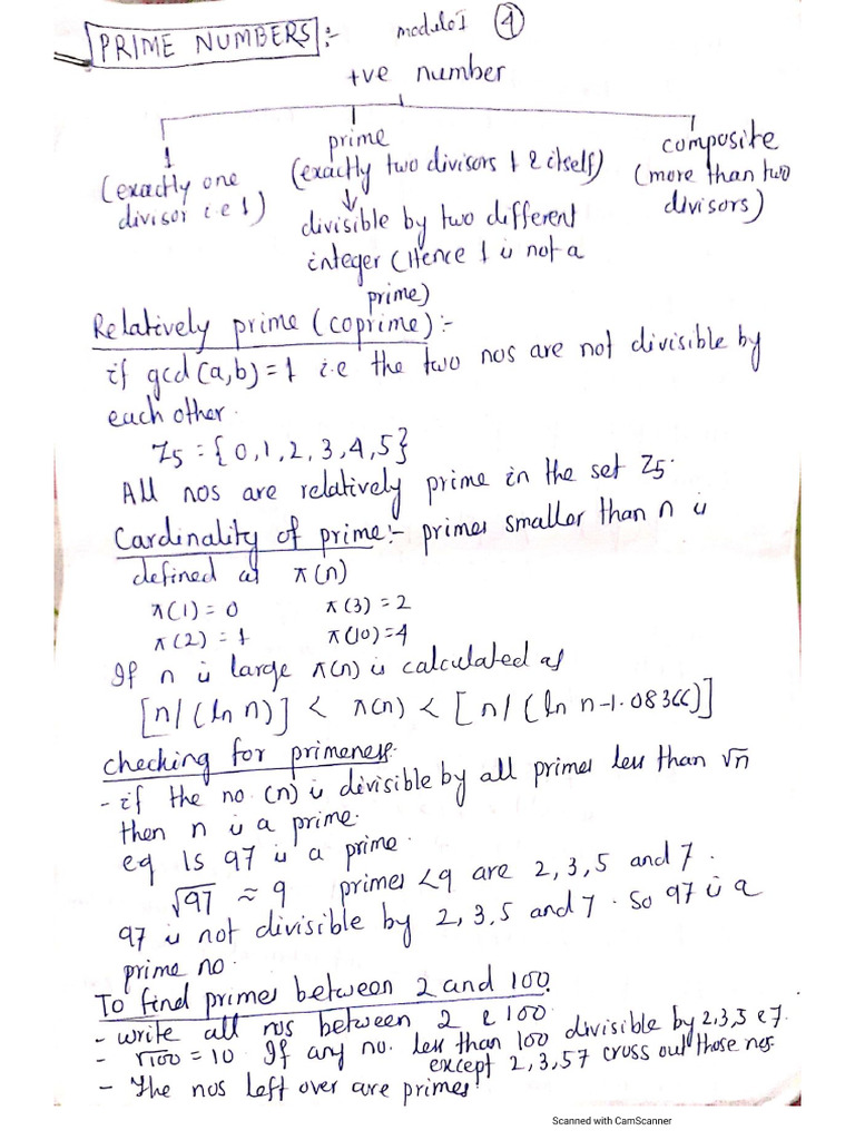 Prime No Factorization | PDF