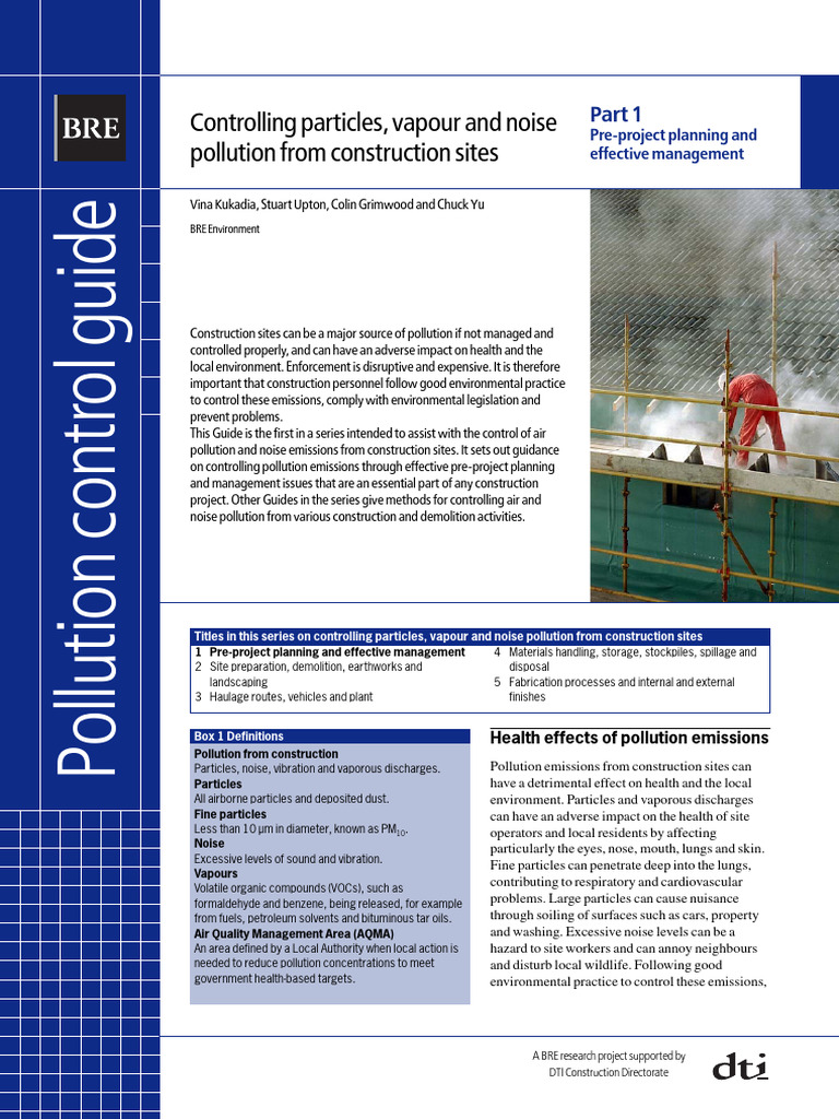 Document 8 - BRE - Controlling Particles, Vapour and Noise Pollution ...