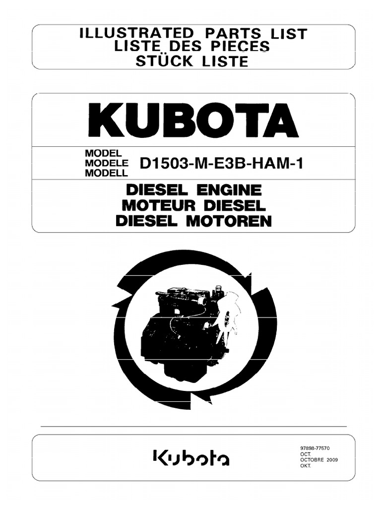 D1503 Kubota | PDF