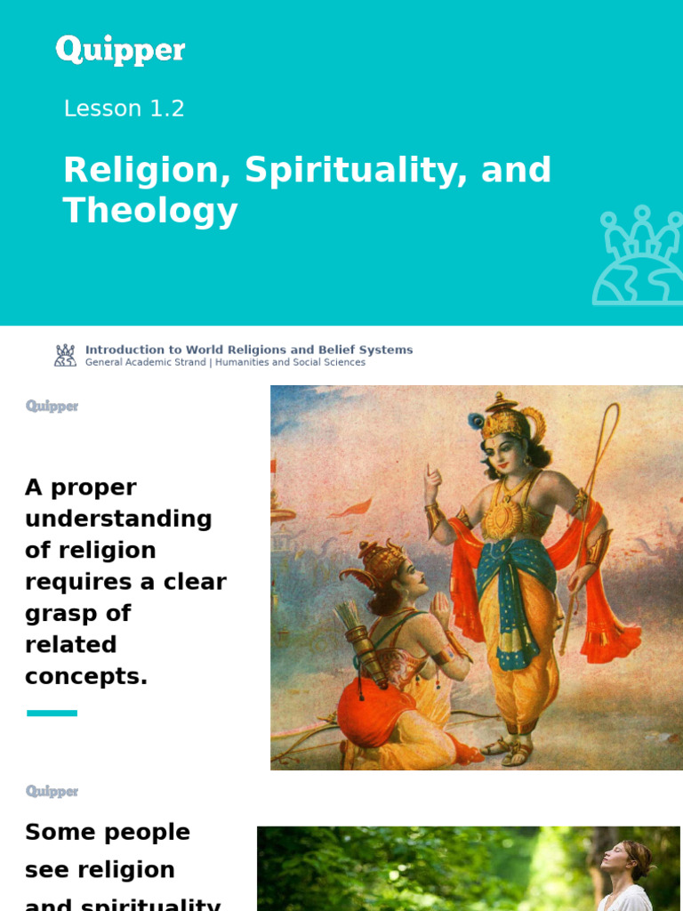 Understanding Religion and Spirituality | PDF | Spirituality | Theology
