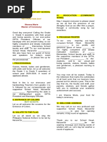 RECOGNITION DAY SCRIPT 2025