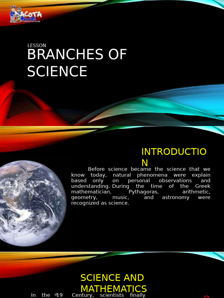 Overview of Science Branches | PDF | Earth Sciences | Organisms