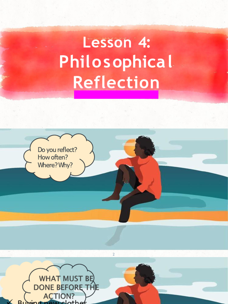 Understanding Philosophical Reflection | PDF | Thought | Liberal Arts ...
