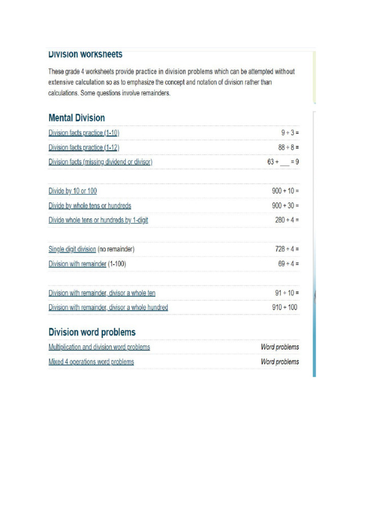 Maths Exercises | PDF