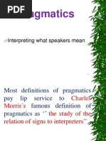 Introduction to pragmatics pdf