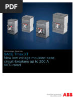ABB Tmax XT MCCB Catalog Overview | PDF | Electric Power Distribution ...