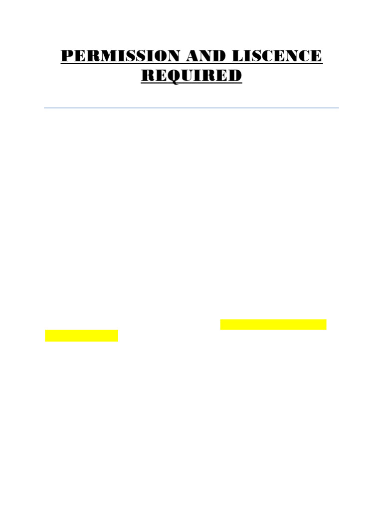 Essential Licenses for Clothing Businesses | PDF | Labour Law ...