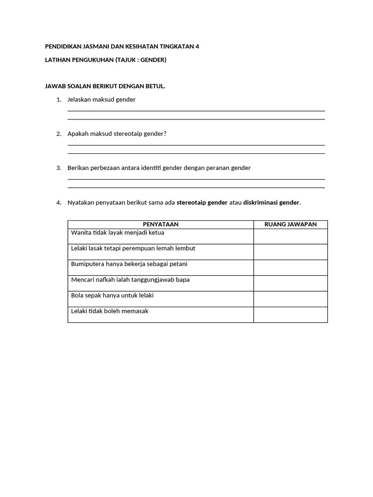 Ops Bestari Form 3 | PDF