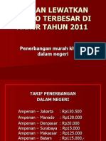 Penerbangan Murah!