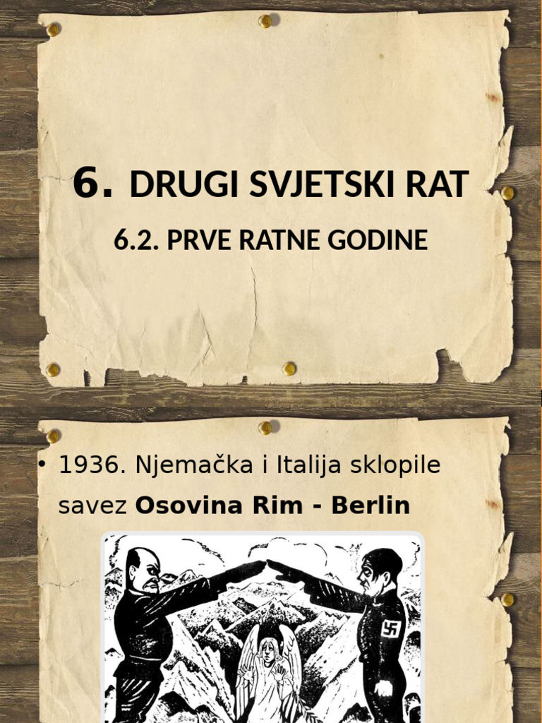 6.2. Prve Godine Rata | PDF